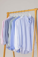 BRITISH – Chemise Lin Manches longues Coupe droite – Homme – Blanc/Kaki