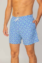 SIDNEY – Maillot De Bain Polyamide Coupe Droite – Homme –Bleu Indigo