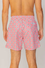 SIDNEY – Maillot De Bain Polyamide Coupe Droite – Homme – Fushia