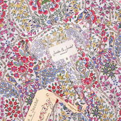 LAURALY – Robe Liberty Col Mao Manches 3/4 Coupe droite – Femme – Kensington Park 136A
