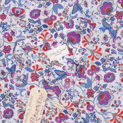 DAPHNÉ – Robe Liberty Manches 3/4 Taille ajustée Bas évasé – Femme – Mabelle 013K