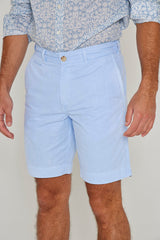 OTMAN – Bermuda coton Coupe droite – Homme – Bleu ciel