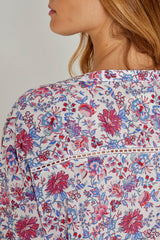 LAURANA – Robe Liberty Manches 3/4 Coupe droite – Femme – Christelle 028E