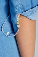 LAURENSTL – Tunique Tencel Manches 3/4 Coupe droite – Femme