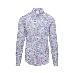 JOSEPH - Chemise Liberty Manches longues Coupe droite - Homme - Palmeira 035C