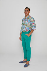 JOSEPH - Chemise Liberty Manches longues Coupe droite - Homme - Cape Vista 132A