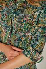 LAURENLY – Tunique Liberty Manches 3/4 Coupe évasée – Femme – Adelphie Voyage 137A