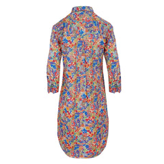 LAURENLY – Tunique Liberty Manches 3/4 Coupe évasée – Femme – Margaret Annie 037A