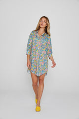 LAURENLY – Tunique Liberty Manches 3/4 Coupe évasée – Femme – Prince Milo 145A