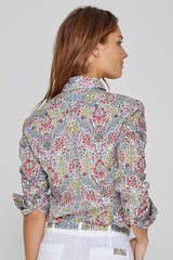 LOUISE – Chemise Liberty Manches longues Coupe slim – Femme – Kensington Park 136A