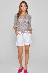 LOUISE – Chemise Liberty Manches longues Coupe slim – Femme – Kensington Park 136A