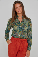 LOUISE – Chemise Liberty Manches longues Coupe slim – Femme – Adelphie Voyage 137A