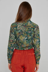 LOUISE – Chemise Liberty Manches longues Coupe slim – Femme – Adelphie Voyage 137A