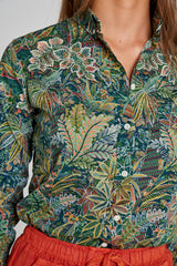 LOUISE – Chemise Liberty Manches longues Coupe slim – Femme – Adelphie Voyage 137A