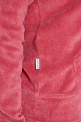 MILANO - Veste Capuche Zippé - Coupe Droite - Unisex - Corail