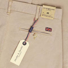 OFFICIER – Pantalon Chino coton Stretch Coupe droite – Homme – Beige