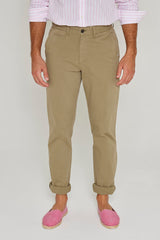 OFFICIER – Pantalon Chino coton Stretch Coupe droite – Homme – Kaki