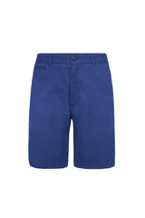 OTMAN – Bermuda coton Coupe droite – Homme – Bleu cobalt