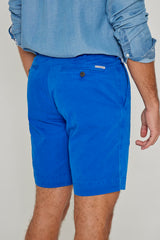 OTMAN – Bermuda coton Coupe droite – Homme – Bleu royal