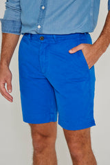 OTMAN – Bermuda coton Coupe droite – Homme – Bleu royal