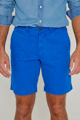 OTMAN – Bermuda coton Coupe droite – Homme – Bleu royal