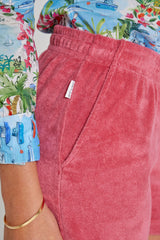 PAPAYO – Short coton Coupe droite – Femme – Corail