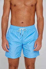 SISLEY – Maillot De Bain Polyamide Coupe Droite – Homme – Océan