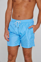 SISLEY – Maillot De Bain Polyamide Coupe Droite – Homme – Océan