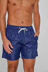 SISLEY – Maillot De Bain Polyamide Coupe Droite – Homme – Marine