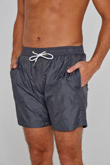 SISLEY – Maillot De Bain Polyamide Coupe Droite – Homme – Noir