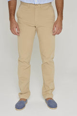 OFFICIER – Pantalon Chino coton Stretch Coupe droite – Homme – Beige