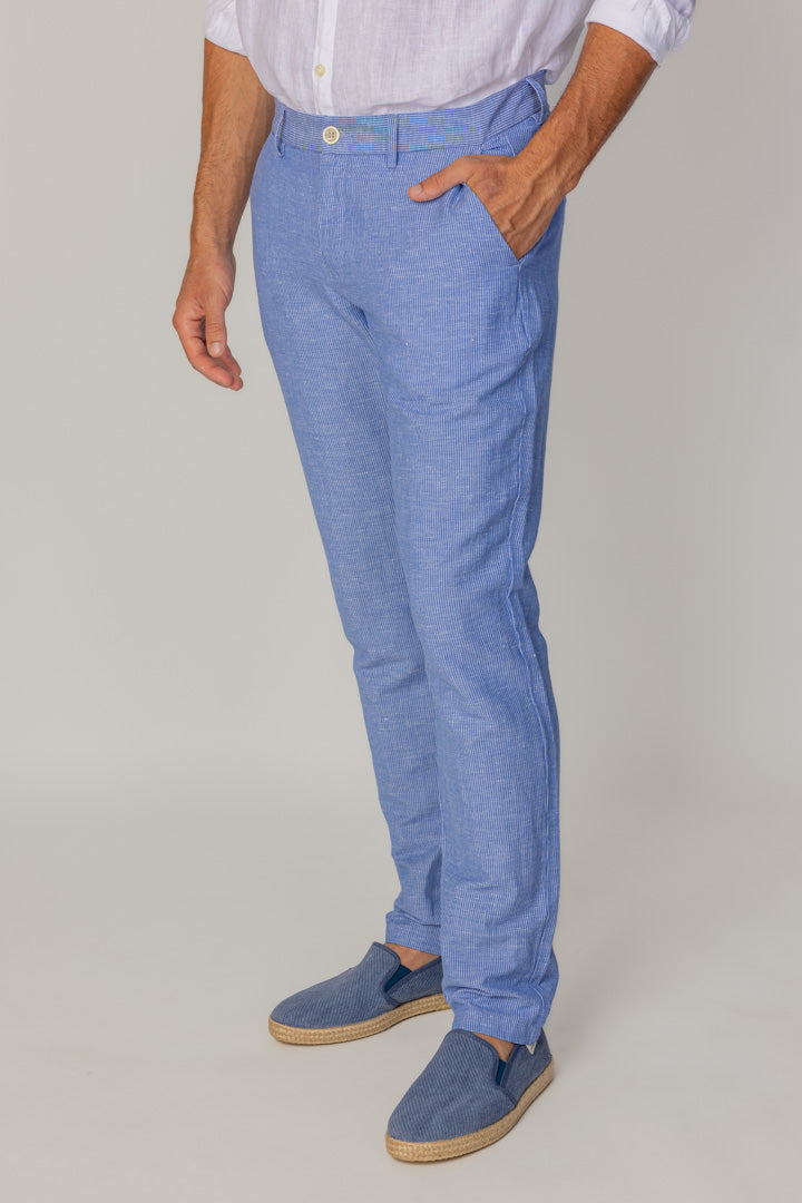 RIVIERA – Cotton Lyocel Elastane Pants – Women – Beige