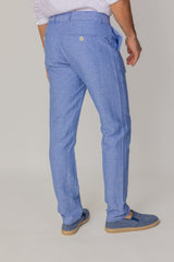 RIVIERA – Cotton Lyocel Elastane Pants – Women – Beige