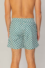 OTMAN – Straight cut cotton Bermuda shorts – Men – Khaki