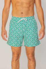 OTMAN – Straight cut cotton Bermuda shorts – Men – Khaki