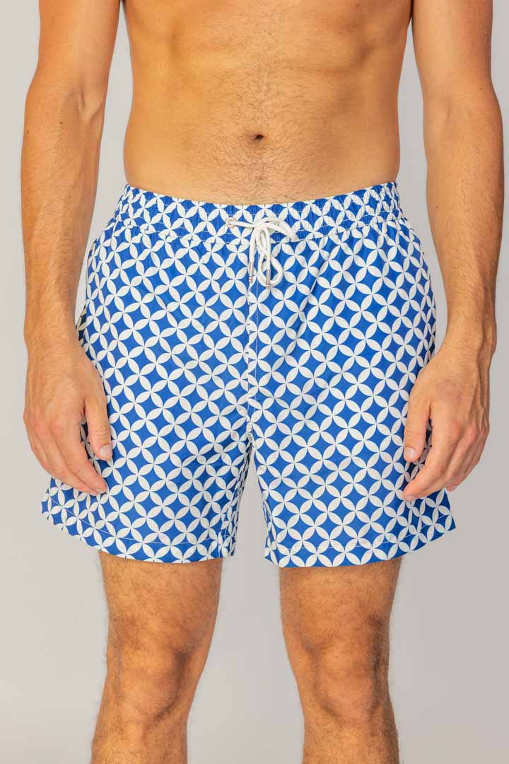 OTMAN – Straight cut cotton Bermuda shorts – Men – Khaki