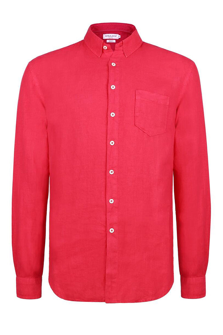 Chemise d'affaires - Blue Twill - Manches longues - Grande taille Chemise d'affaires - Blue Twill - Manches longues - Grande taille