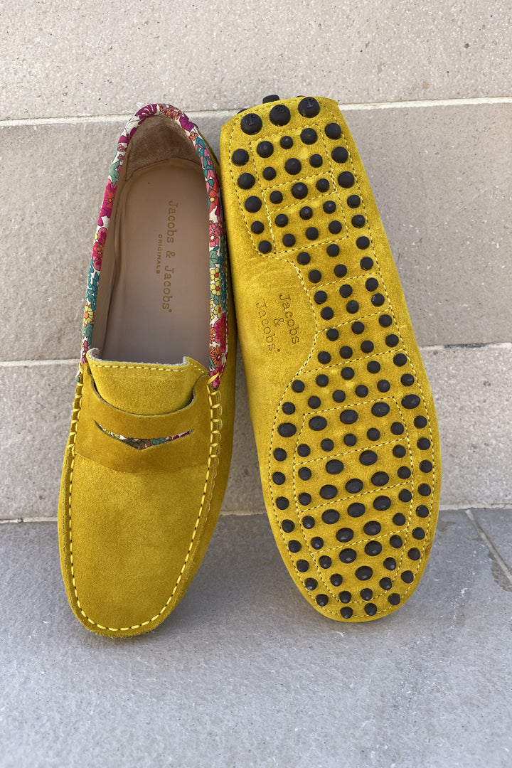PROPRIANO – Suede Calfskin Suede Loafers – Men – Mint Green