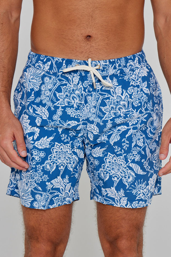 OTMAN – Straight cut cotton Bermuda shorts – Men – Khaki