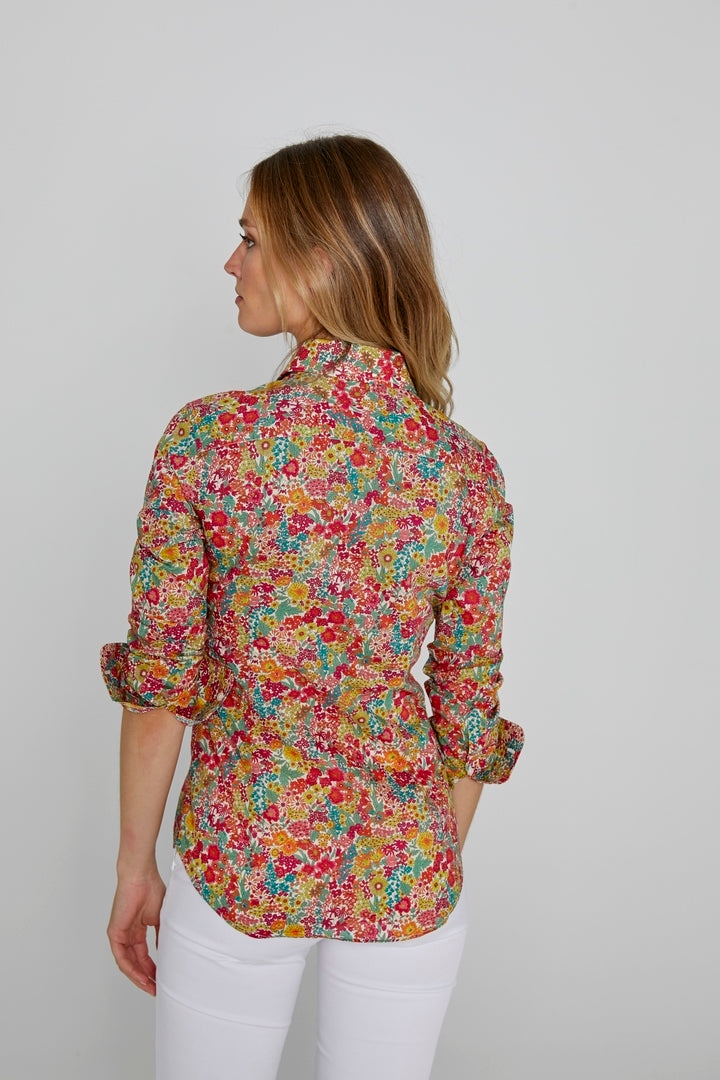 LOUISE – Liberty Shirt Long Sleeves Slim Fit – Women – Margaret Annie 037A