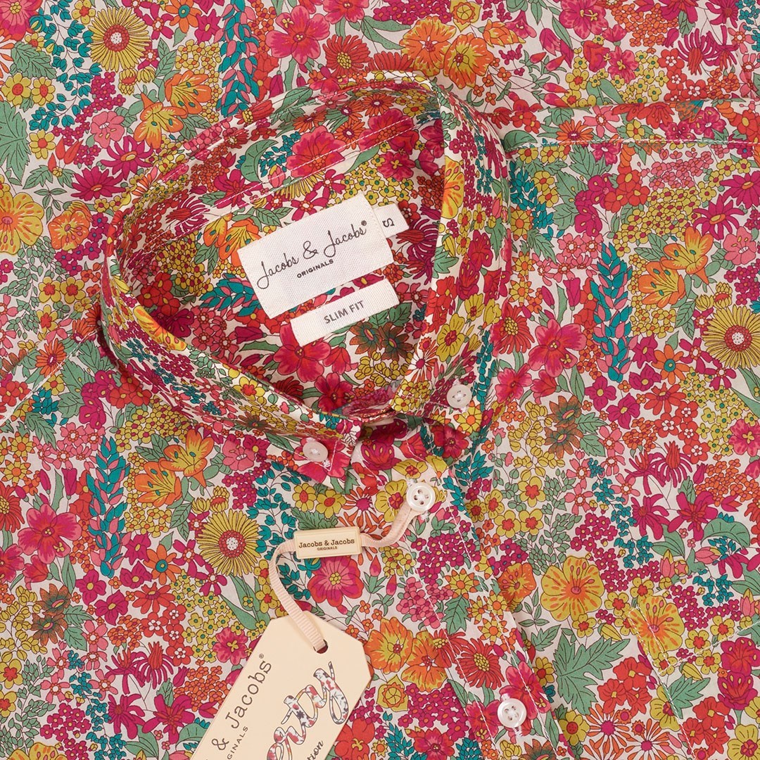 LOUISE – Liberty Shirt Long Sleeves Slim Fit – Women – Margaret Annie 037A