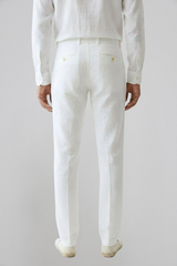 RIVIERA – Cotton Lyocel Elastane Pants – Women – Beige