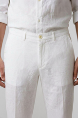 RIVIERA – Cotton Lyocel Elastane Pants – Women – Beige