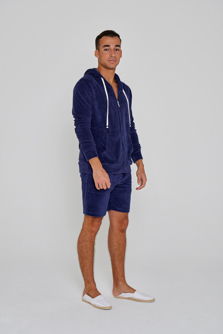 BARCLAY – Long-sleeved linen shirt, straight cut – Men’s – Havana
