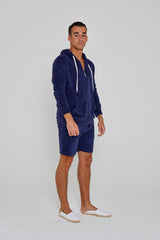 BARCLAY – Long-sleeved linen shirt, straight cut – Men’s – Havana